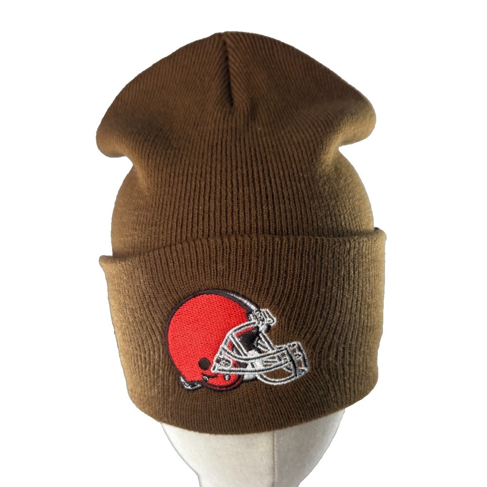 Cleveland Browns Carhartt 47 Brand Brown Cuffed Beanie NFL Hat One Size